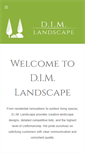 Mobile Screenshot of dimlandscape.com