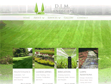Tablet Screenshot of dimlandscape.com